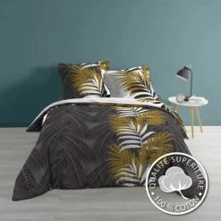 LC Ensemble De Literie 3 Pièces, 240x220x0.1, Imprimé -Plaid et couverture Soldes 65784411 3