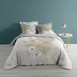 LC Ensemble De Literie 3 Pièces, 260 X 240 Cm, Imprim