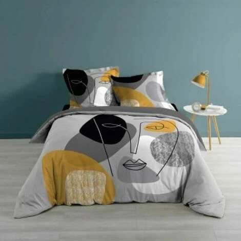 LC Ensemble De Literie 3 Pièces, 260 X 240 Cm, Imprim 3 LC Ensemble De Literie 3 Pièces, 260 X 240 Cm, Imprim