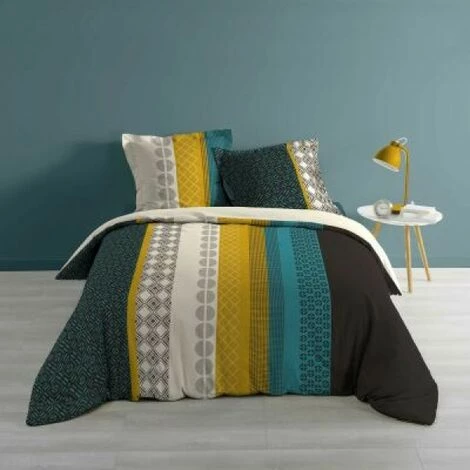 LC Ensemble De Literie 3 Pièces, 260 X 240 Cm, Imprim 3 LC Ensemble De Literie 3 Pièces, 260 X 240 Cm, Imprim