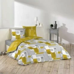 LC Ensemble De Literie 3 Pièces, 260 X 240 Cm, Microf
