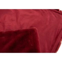 Amadeus - Plaid Olga - Rouge -Plaid et couverture Soldes 65787842 3