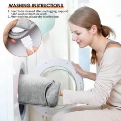 LUCKY-88 Coussin Chauffant électrique Enfichable Norme Européenne GS 230V -Plaid et couverture Soldes 65805587 5