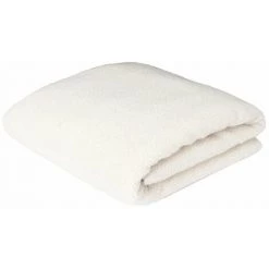 Paris Prix - Plaid Bouclé "sherpa" 120x150cm écru