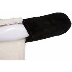 ATMOSPHERA, CRÉATEUR D'INTÉRIEUR Plaid Capuche Mouton 100x130 Cm - Blanc -Plaid et couverture Soldes 65866220 3