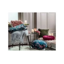 Plaids, Jetés Decoris TEDDY Gris -Plaid et couverture Soldes 65902002 2