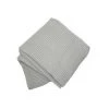 Plaids, Jetés DecoByZorlu NID D'ABEILLE Gris -Plaid et couverture Soldes 65902047 1