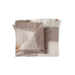 Plaids, Jetés Comptoir De Famille GALEIC Blanc 5 Plaids, Jetés Comptoir De Famille GALEIC Blanc -Plaid et couverture Soldes 65902274 2