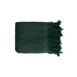 Plaids, Jetés Pomax COSY Vert