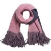 BDD Écharpe De Mode Fille écharpe Frangée Allongeant épaississement Hiver écharpe Chaude Châle Cadeau De Noël -Plaid et couverture Soldes 65905395 1
