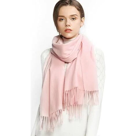 BDD Écharpe Longue Barbe Châle Rose D'hiver Atmosphérique Haut De Gamme Adaptée Aux Camarades De Classe De La Réunion Annuelle 3 BDD Écharpe Longue Barbe Châle Rose D'hiver Atmosphérique Haut De Gamme Adaptée Aux Camarades De Classe De La Réunion Annuelle