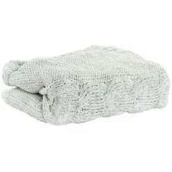 BRICOMARTEAU Couverture DKD Home Decor Polyester (2 Pcs) (125 X 150 X 1 Cm)