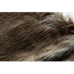 BRICOMARTEAU Couverture DKD Home Decor Cheveux Marron (130 X 170 Cm) -Plaid et couverture Soldes 65935227 3