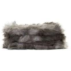 BRICOMARTEAU Couverture DKD Home Decor Cheveux Gris Foncé (150 X 200 Cm) -Plaid et couverture Soldes 65935339 3