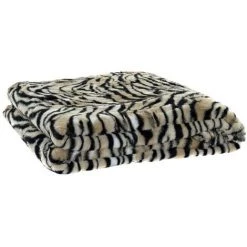 BRICOMARTEAU Couverture DKD Home Decor Sauvage Noir Orange (150 X 200 X 2 Cm) -Plaid et couverture Soldes 65935779 4