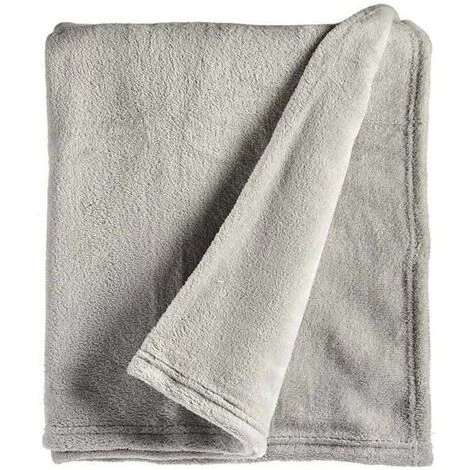 BRICOMARTEAU Couverture Polaire Gris Clair (150 X 200 Cm) 3 BRICOMARTEAU Couverture Polaire Gris Clair (150 X 200 Cm)