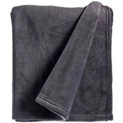 BRICOMARTEAU Couverture Polaire Gris (150 X 200 Cm)
