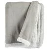 BRICOMARTEAU Couverture Polaire Gris Clair Blanc (130 X 170 Cm) 2 BRICOMARTEAU Couverture Polaire Gris Clair Blanc (130 X 170 Cm) -Plaid et couverture Soldes 65941291 1