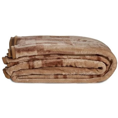 BRICOMARTEAU Couverture Raschel Beige (240 X 0,5 X 220 Cm) 3 BRICOMARTEAU Couverture Raschel Beige (240 X 0,5 X 220 Cm)