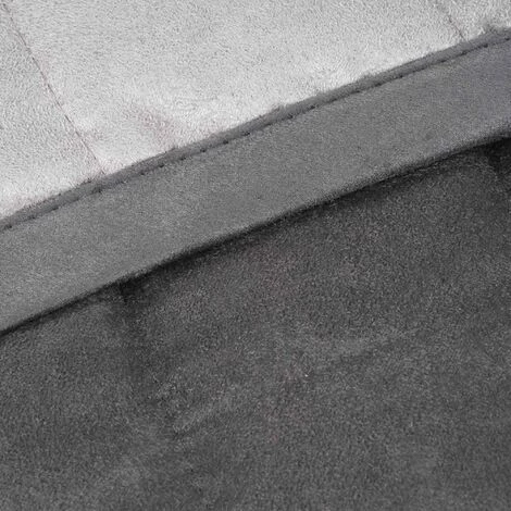 Couvre-lit Matelassé 180x260 Cm MADURA - Gris Foncé - MONTANA - Gris Foncé 4 Couvre-lit Matelassé 180x260 Cm MADURA - Gris Foncé - MONTANA - Gris Foncé – Image 2