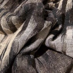 Plaid 140x200 Cm MADURA - Graphite - KHAN - Graphite -Plaid et couverture Soldes 66078398 3