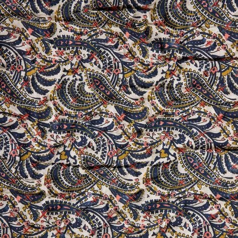 Edredon 90x200 Cm MADURA - Bleu Naturel - PADMA - Bleu Naturel 6 Edredon 90x200 Cm MADURA - Bleu Naturel - PADMA - Bleu Naturel – Image 4