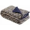 Couvre-lit Matelassé 240x260 Cm MADURA - Encre - PADMA - Encre -Plaid et couverture Soldes 66079662 1