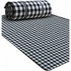 Couverture De Pique-nique Portable Imperméable 140x202cm,Tapis Sable De Plage,Tapis De Plage Léger Tapis De Picnic Lavable Pour Camping, Plage, Jardin, Parc, BBQ, Randonnée, Voyage (Bleu Foncé) Ephé -Plaid et couverture Soldes 66086392 2