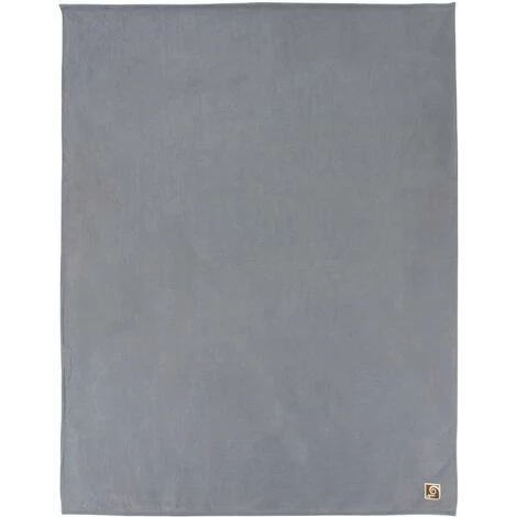 LINNEA Couverture Polaire NARVIK Luxe 220x240 Cm - Gris Acier 5 LINNEA Couverture Polaire NARVIK Luxe 220x240 Cm - Gris Acier – Image 3