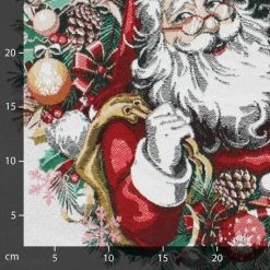 LINNEA Carré De Tissu Jacquard Polycoton Motif Festif Esprit Noël CLAUS Blanc - Blanc 9 LINNEA Carré De Tissu Jacquard Polycoton Motif Festif Esprit Noël CLAUS Blanc - Blanc -Plaid et couverture Soldes 66217093 3