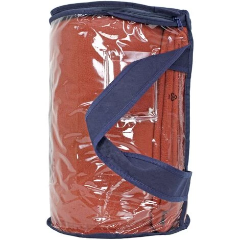 LINNEA Couverture Polaire NARVIK Luxe 240x300 Cm - Marron Gingembre 7 LINNEA Couverture Polaire NARVIK Luxe 240x300 Cm - Marron Gingembre – Image 5