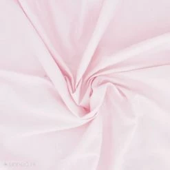 LINNEA Tissu Uni Coton Cretonne JEKYLL 100% Coton - Rose Nénuphar -Plaid et couverture Soldes 66218171 4