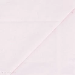 LINNEA Tissu Uni Coton Cretonne JEKYLL 100% Coton - Rose Nénuphar -Plaid et couverture Soldes 66218171 5