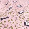 LINNEA Tissu Coton Percale Motif Panda TAO Rose - Rose -Plaid et couverture Soldes 66218213 1