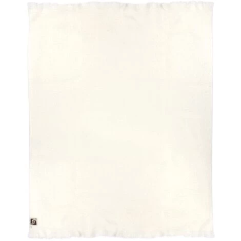 LINNEA Couverture Laine THESEE Mohair 230x300 Cm - Ivoire Naturel 5 LINNEA Couverture Laine THESEE Mohair 230x300 Cm - Ivoire Naturel – Image 3