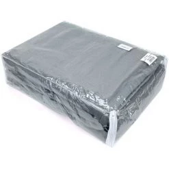 LINNEA Couverture Laine VICTORIA Lambswool 240x260 Cm - Gris Graphite -Plaid et couverture Soldes 66218593 4