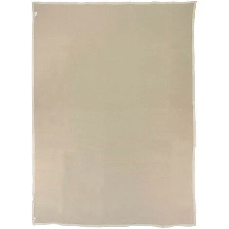 LINNEA Couverture Laine VICTORIA Lambswool 180x240 Cm - Marron Tourterelle 5 LINNEA Couverture Laine VICTORIA Lambswool 180x240 Cm - Marron Tourterelle – Image 3