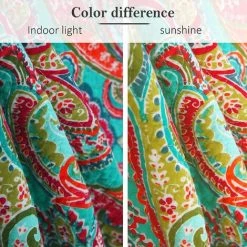 HELLO KITTY BAIN Parure De Lit 3 Pièces Queen Couvre-lit Et édredons Réversibles à Motif Cachemire Avec Taies D'oreiller, Couvre-lits D'été Légers En Microfibre Douce 90 X 98 Pouces -Plaid et couverture Soldes 66369256 5