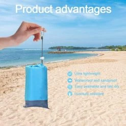 OCXIN Couverture De Plage Sans Sable, Couverture De Plage Ultra-légère Couverture De Pique-nique Imperméable 210 X 200CM Couverture De Plage Tapis De Plage Couverture De Camping Portable Anti-sable 4 Coins De Fixation Pour La Plage/randonnée/camping 11 OCXIN Couverture De Plage Sans Sable, Couverture De Plage Ultra-légère Couverture De Pique-nique Imperméable 210 X 200CM Couverture De Plage Tapis De Plage Couverture De Camping Portable Anti-sable 4 Coins De Fixation Pour La Plage/randonnée/camping -Plaid et couverture Soldes 66860801 5