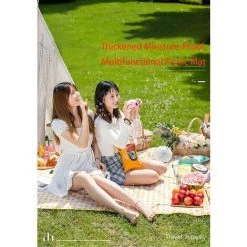 OCXIN Tapis De Pique-nique Extérieur Durable Tapis Résistant à L'humidité Tapis De Pique-nique Résistant à L'humidité Tapis De Pique-nique Pliant Tapis De Pique-nique (2 M * 1,9 M, Plaid Rouge) Imperméable -Plaid et couverture Soldes 66861021 2