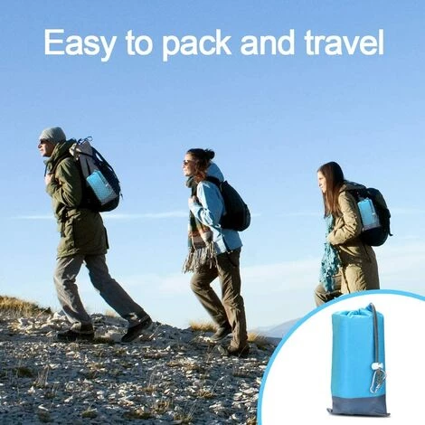 OCXIN Couverture De Plage Ultralégère Couverture De Pique-nique Imperméable 200 X 140 Cm Résistant Au Sable Tapis De Plage Léger Pliable Portable Couverture De Poche Surdimensionnée Couverture De Camping En Plein Air Voyage Avec 4 Poteaux Et Poche 7 OCXIN Couverture De Plage Ultralégère Couverture De Pique-nique Imperméable 200 X 140 Cm Résistant Au Sable Tapis De Plage Léger Pliable Portable Couverture De Poche Surdimensionnée Couverture De Camping En Plein Air Voyage Avec 4 Poteaux Et Poche – Image 5