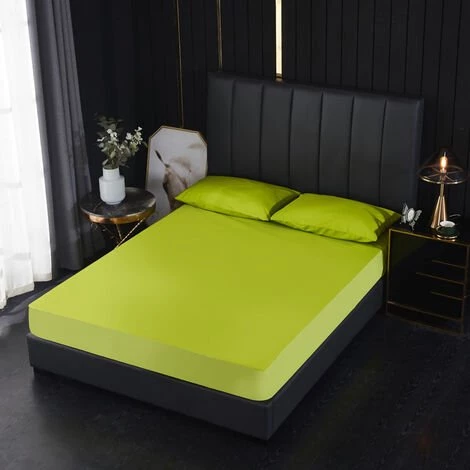 YIDOMDE Protège-matelas Imperméable, Vert, Taille (120*200+30cm) Respirant, Pelucheux & Coton, Hypoallergénique, Anti-acariens, Antibactérien Couvre-lit Simple 3 YIDOMDE Protège-matelas Imperméable, Vert, Taille (120*200+30cm) Respirant, Pelucheux & Coton, Hypoallergénique, Anti-acariens, Antibactérien Couvre-lit Simple