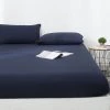 YIDOMDE Protège-matelas Imperméable, Bleu Marine, Taille (140*200+30cm) Respirant, Pelucheux Et En Coton, Hypoallergénique, Anti-acariens, Antibactérien Couvre-lit Simple -Plaid et couverture Soldes 67166596 1