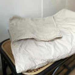 Couvre-lit En Lin Lavé Sable Doublure En Percale De Coton Lavé Oslo Passage Vernet - 180x250cm - Beige 10 Couvre-lit En Lin Lavé Sable Doublure En Percale De Coton Lavé Oslo Passage Vernet - 180x250cm - Beige -Plaid et couverture Soldes 67620435 4