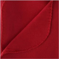 Atmosphera - Plaid Polaire Rouge 125 X 150 Cm - Rouge -Plaid et couverture Soldes 9304601 3